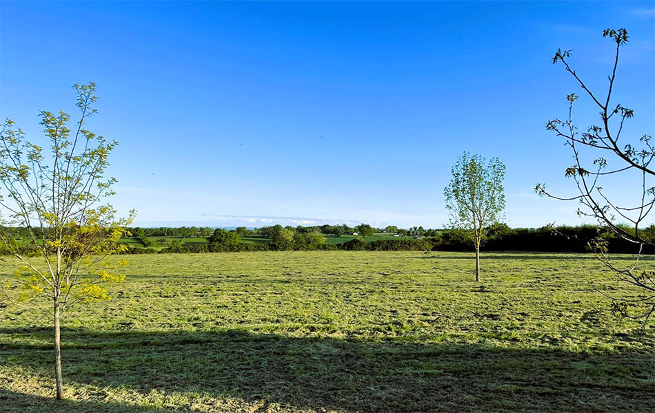 Panorama vue depuis le domaine